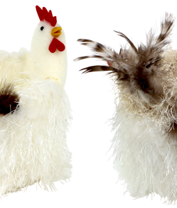 9464 HUHNKÖRBE COTTAGE CHICKEN S/2